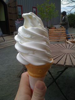 soft serve ice cream