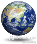 Earth Model: Asia View