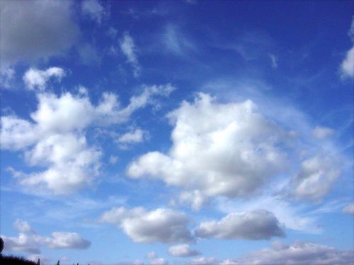 美瑛の空
